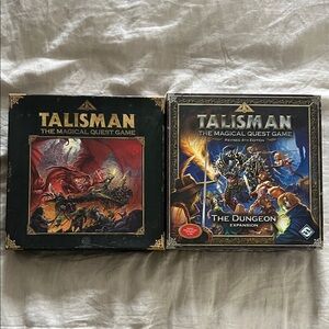 Talisman: The Magical Quest Game and The Dungeon Expansion
